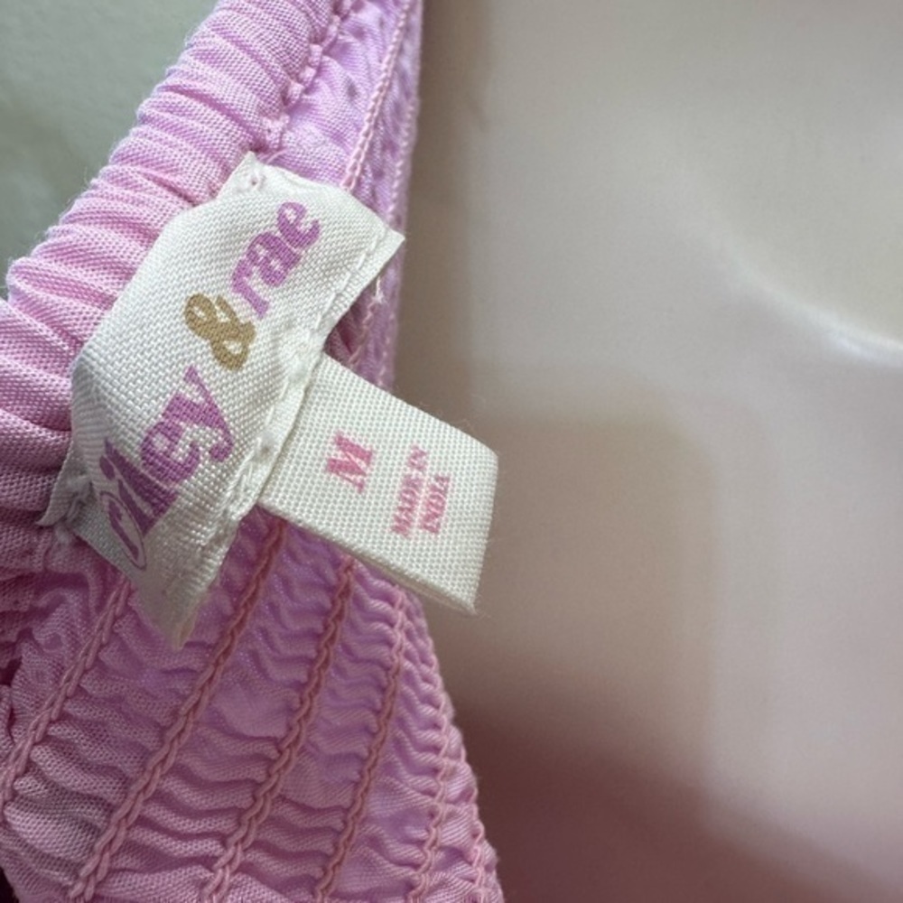 Riley & Rae Women's Sleeveless Smocked Bodice Dress - Picture 4 of 6